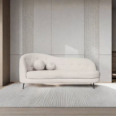 Petit fauteuil de luxe Nordic Light Luxury