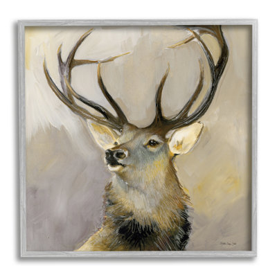 " Elk Forest Wildlife Portrait "