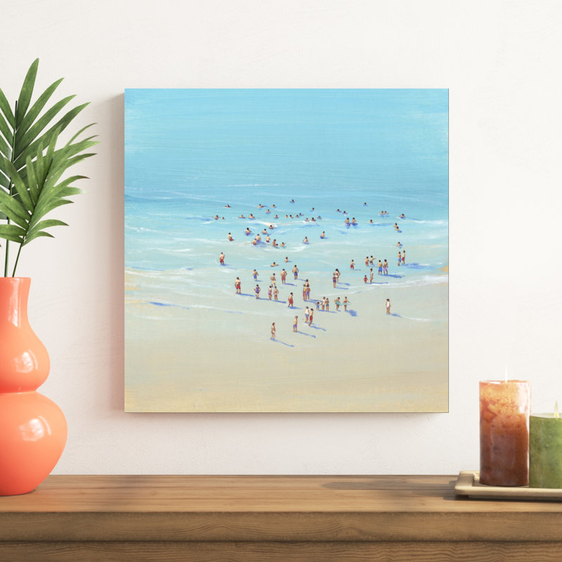 Beach Day II, H 20 po x l 20 po x P 1,25 po
