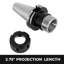 Collet Set, CAT40 ER32 Collet Chuck, for CNC Engraving Machine & Milling Lathe Tool (CAT40 ER32)