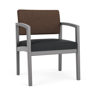 Chaise de salle d'attente en tissu l 24,5 po Lenox