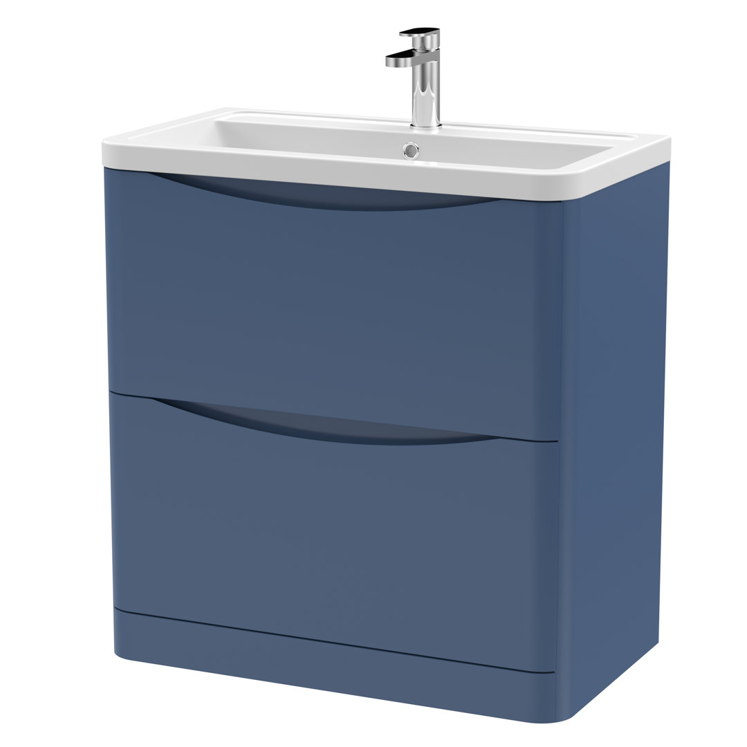 Lunar 800mm Free-standing Standard Single Vanity