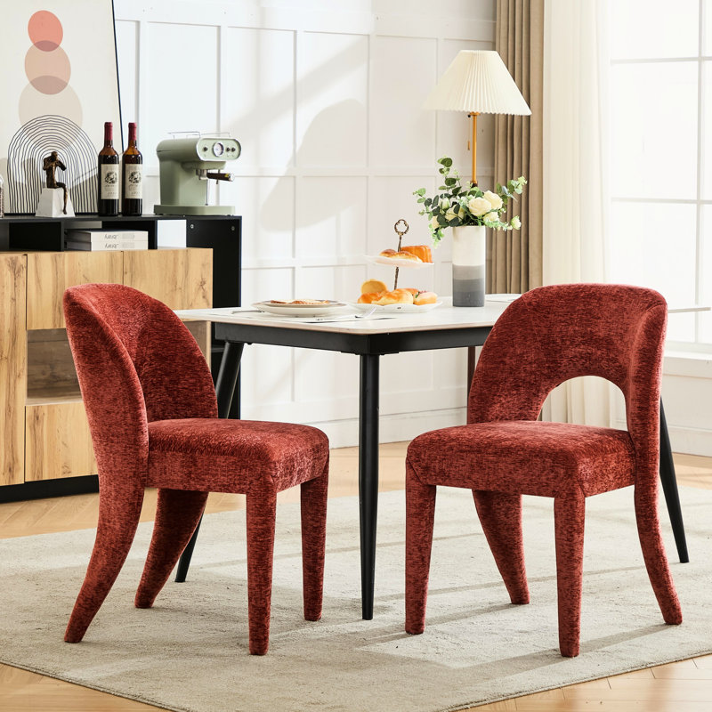 Chaises de salle à manger, Rose