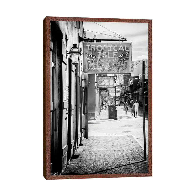 Black NOLA Series - Street Life New Orleans by Philippe Hugonnard - Print on Canvas, 101.6cm H x 66.04cm W x 3.81cm D