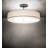 Cilindro Fabric Semi Flush Mount