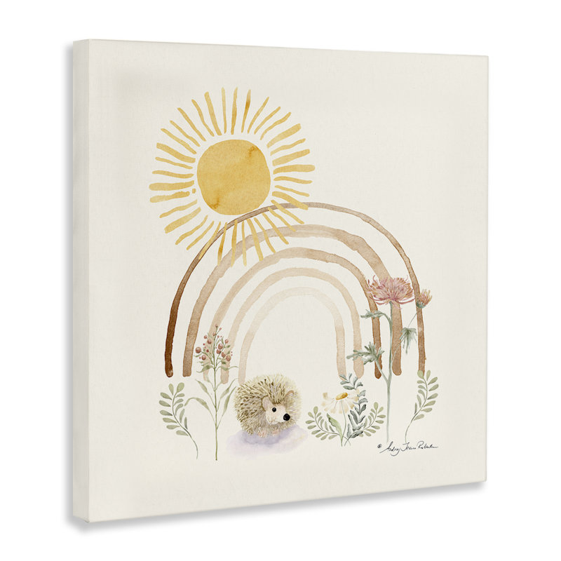 Art mural sur toile Soft Boho Nature par Audrey Jeanne Roberts, H 36 po x l 36 po