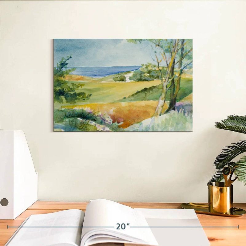 Alvord Distant Ocean View, 8" H x 12" W