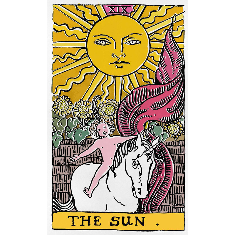 Rita Taverni " The Sun ", 31" H x 19" W, No Frame