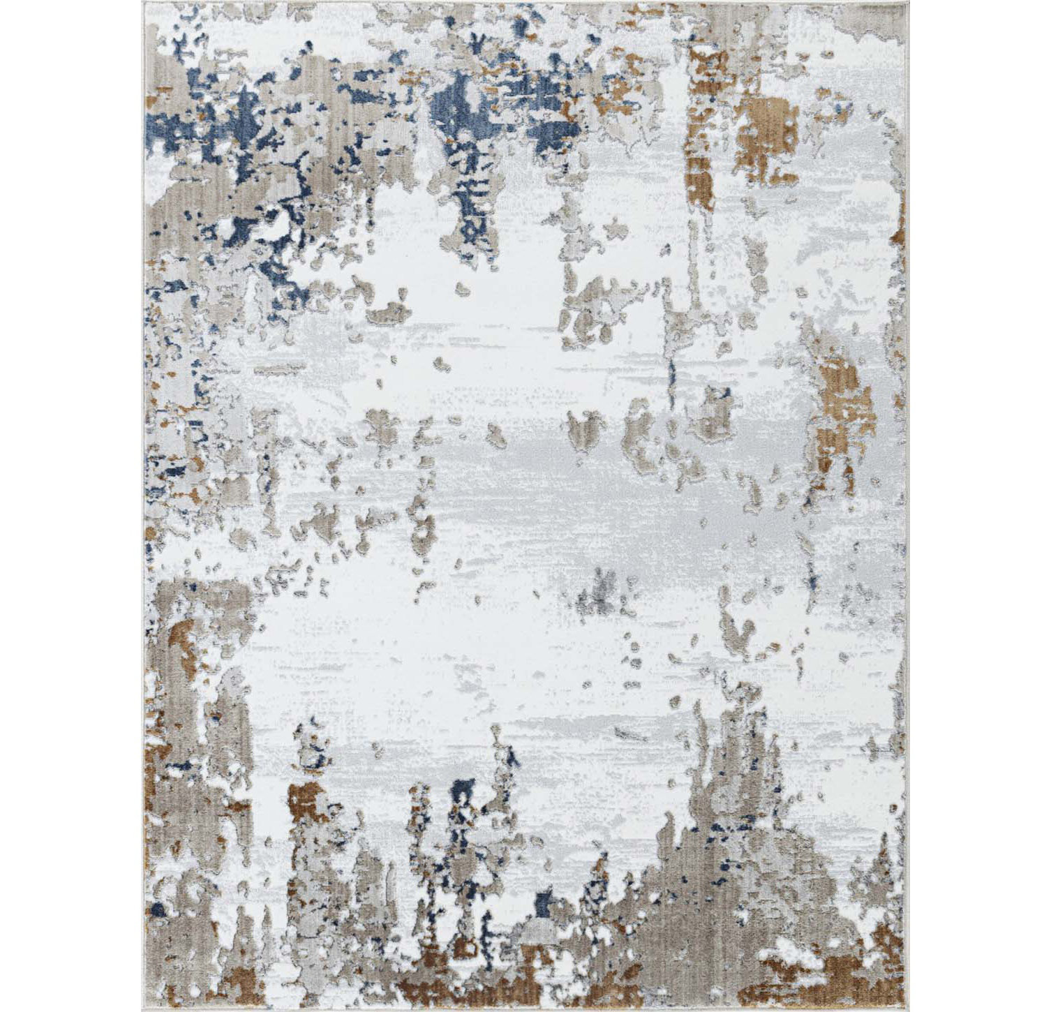 17 Stories Abstract Texture Area Rug | Wayfair