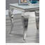Pieds de style cabriole en acier inoxydable Glam-689959773