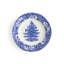 Assiette de Noël italienne Spode Blue - Collection Holiday (bleu / blanc)