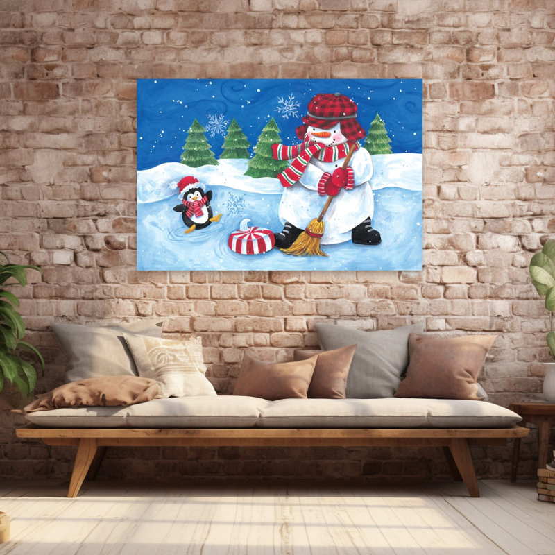 Candy Curling 1 Piece Wrapped Canvas Wall Art, 101.6cm H x 152.4cm W