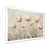 White Single Picture Framed
