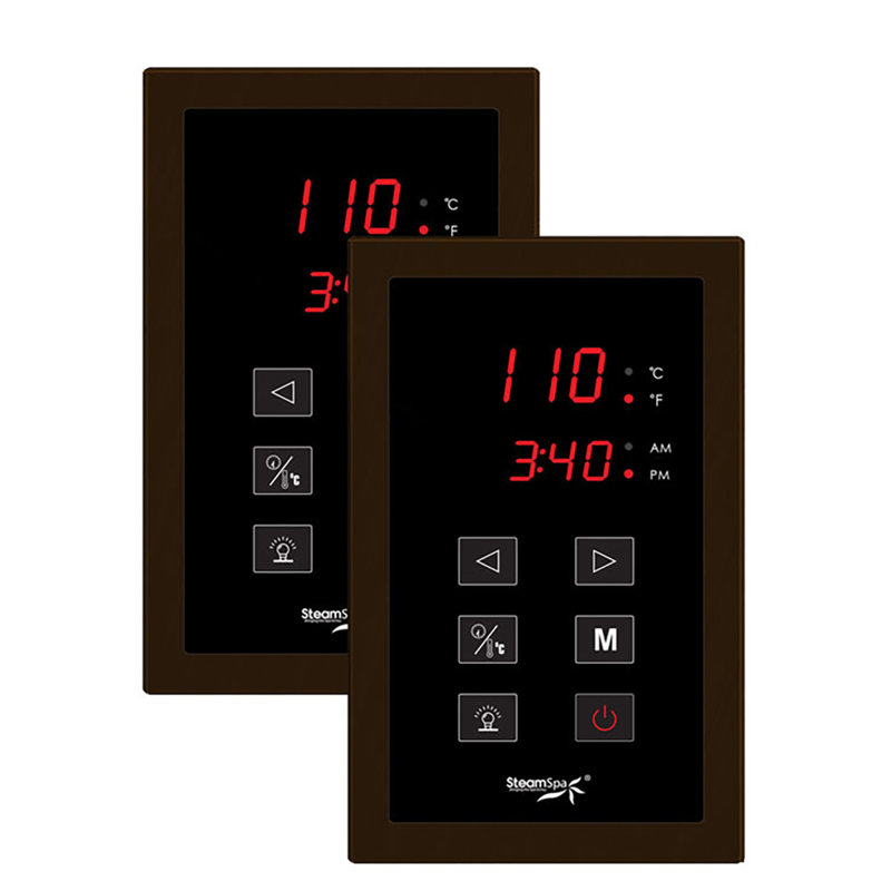 Royal 9 Steam Generator Package, Oil Rubbed Bronze