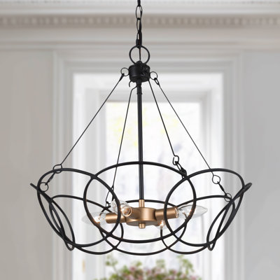 Lustre tambour 4 lumières Cooper