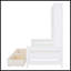 Lit de jour simple en bois avec 2 tiroirs-1124546186