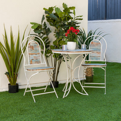 Davisson 2 - Person Patio Dining Set with Round Table