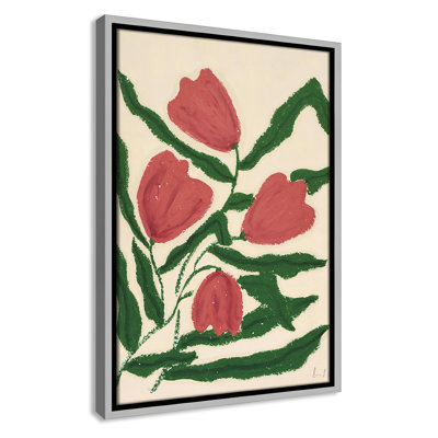 Red Tulips  Print by Camilla Bergqvist