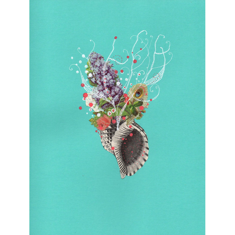 Sea Spine Print by Jenny Brown, Wrapped Canvas, 32" H x 24" W