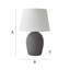 Ceramic Table Lamp
