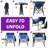 Camping Directors Chair With Side Table And Pocket, Portable Folding Chairs With Compact Size-954678742