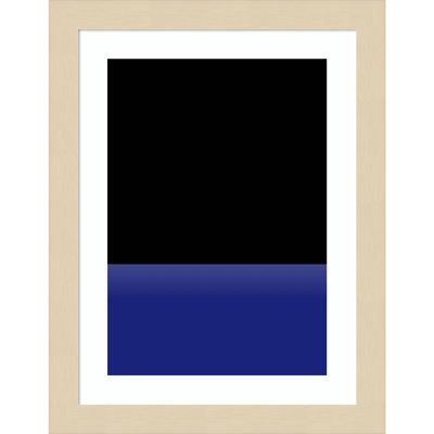 Sea by Alex Caminker Wood Framed Wall Art Print
