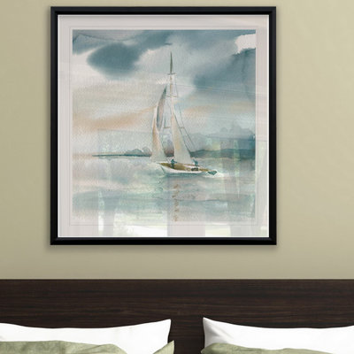 «Subtle Mist I», reproduction encadrée