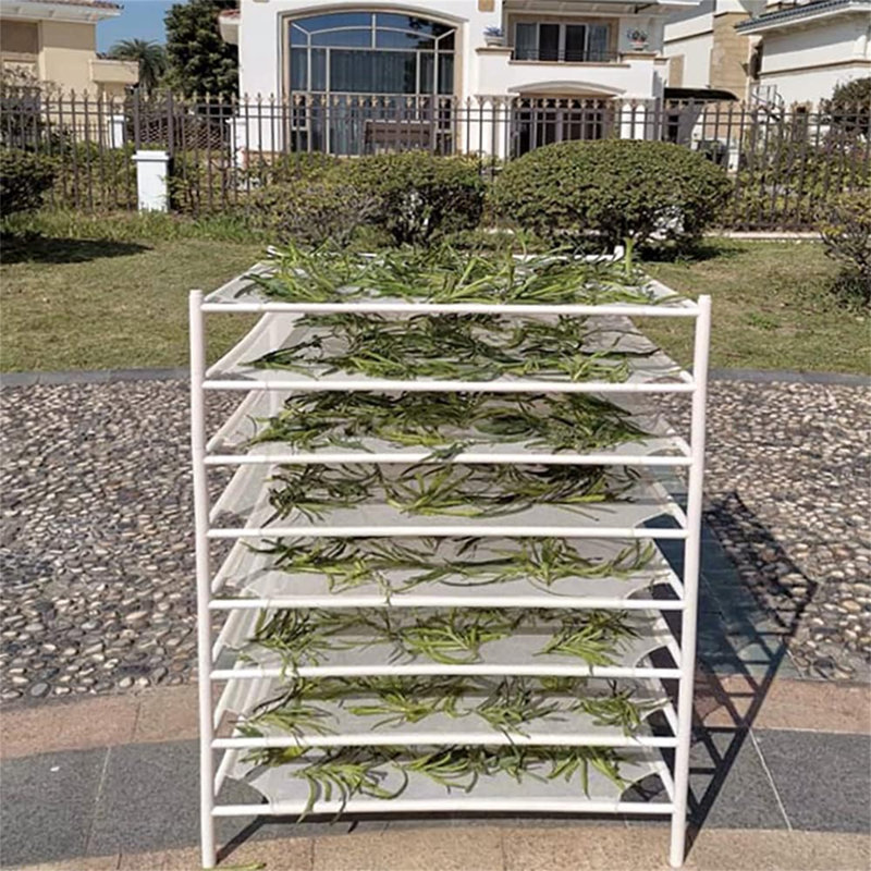 Stackable Laundry Drying Rack - 8-Layer Mesh For Sweaters & Herbs