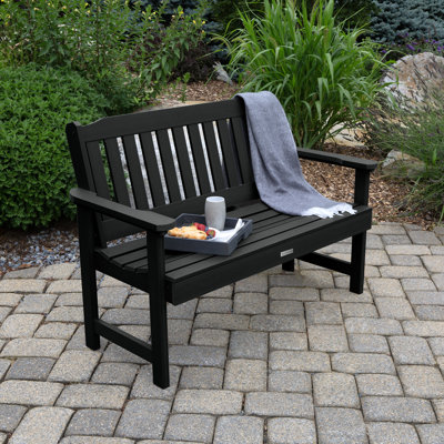 Arbnora Plastic Garden Bench by Lark Manor