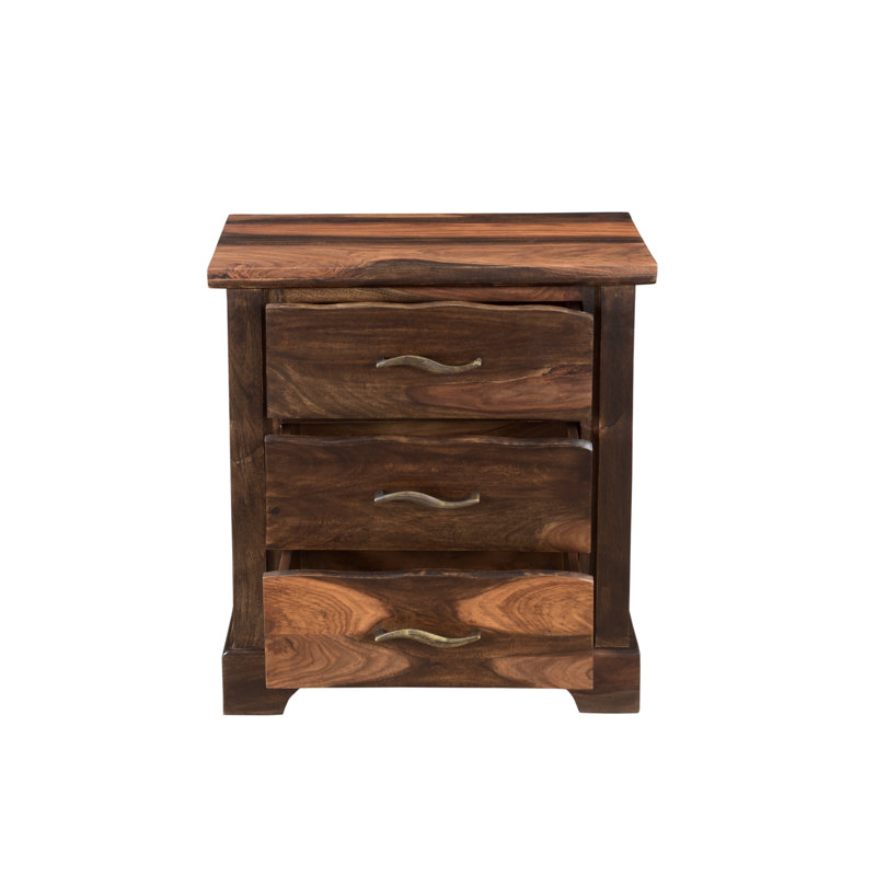 Table de chevet 3 tiroirs Chaliyah