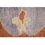 Tapis floral vert Oushak 5 x 9