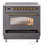 ILVE Nostalgie II Series 36 inch Induction Range with 6 Induction Elements (Glass Door)-99299795