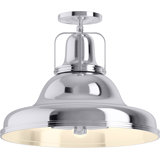 Hauksbee Semi-Flush Light