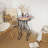 Micheal Ceramic Top Side Table