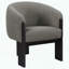 Fauteuil d'appoint Maciel Brown