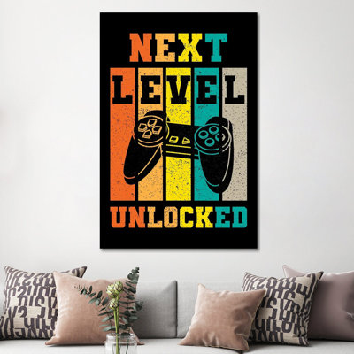 Gaming II - Wall Art Print - Wrapped Canvas
