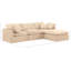 Canapé modulaire en L 4 pièces Itala-94482373