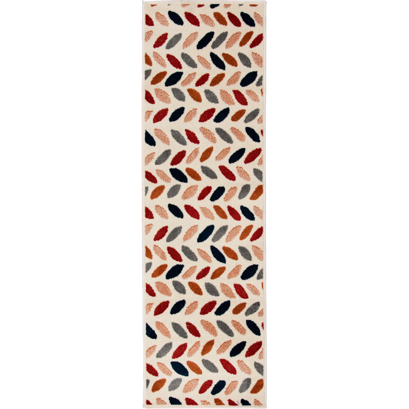 Tapis rose Corrigan Studio®, Tapis de couloir 2 pi x 6 pi 7 po