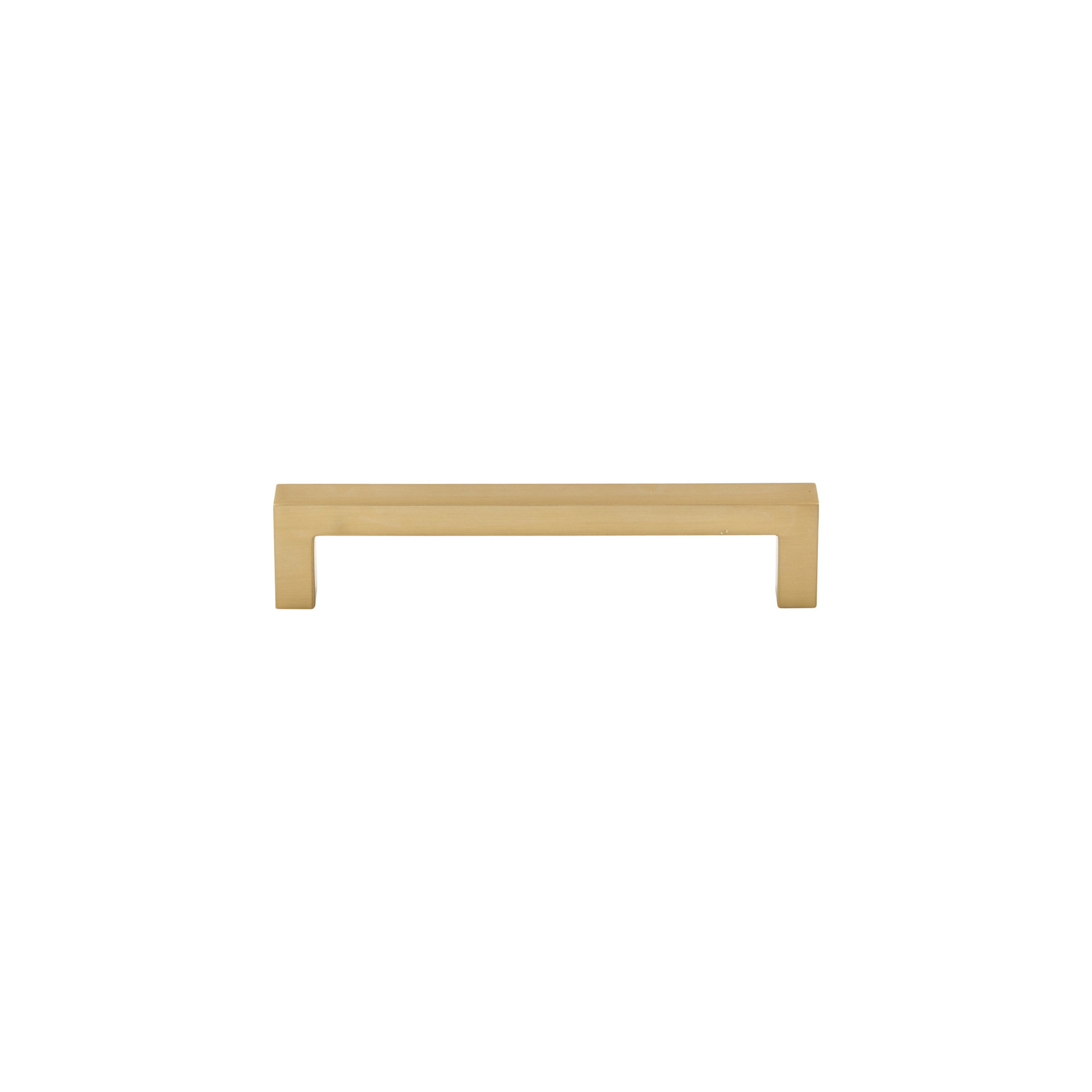 Square Bar pull, 5 1/16" Center to Center, Honey Bronze