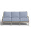 Haley Teak Patio Sofa with Cushions-70167436-38579391-70063484