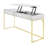 Livengood 56.75"W Metal Base Writing Desk-298381016