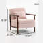 Chaise décorative à structure en bois avec coussin de taille, chaise de rangement adaptée au solarium de la chambre à coucher-1092045645