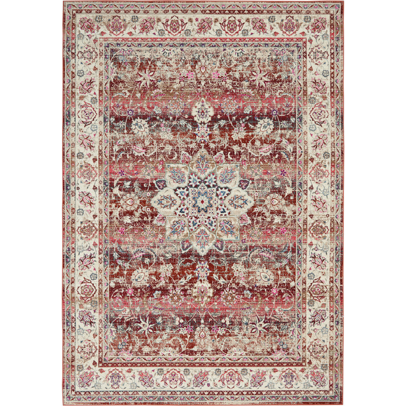 Boynton Oriental Area Rug, Rectangle 61 x 122cm