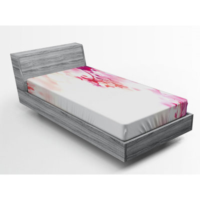 Microfiber Abstract Fitted Sheet