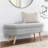 Ottoman Oval Storage Bench, Bench For Bedroom-1806508936