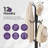 Freestanding Coat Rack With 12 Hooks And Umbrella Holder, Sturdy Metal Hall Tree Stand For Entryway, Hallway, And Living Room Storage