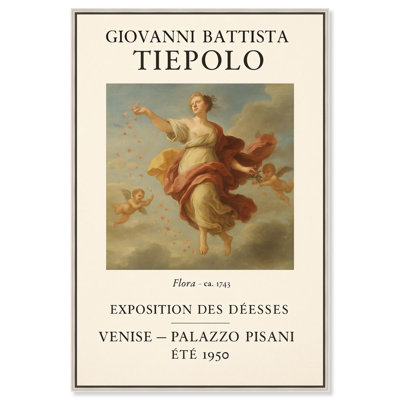 «Goddess of Spring», affiche d'art rétro sur toile par Art Remedy