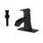 Single-Hole Single-handle Bathroom Faucet with Drain Assembly-97838745