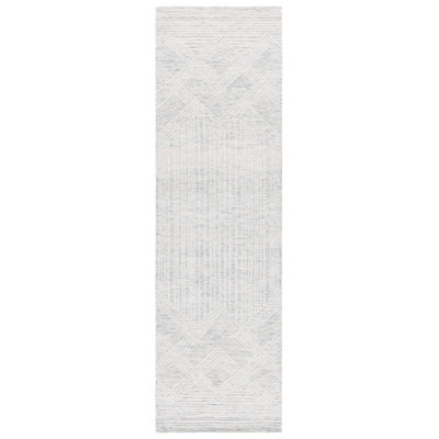 Pine Hand Tufted Wool;Cotton Geometric Rug