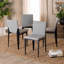 Ensemble de chaises de salle à manger 4 pièces Arne Baxton Studio Bishop Industriall-388450179